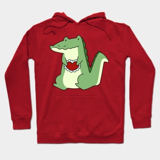 Valentine Heart Alligator Hoodie